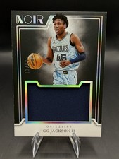 2024-25 Panini Noir - Jumbo Material GG Jackson #JM-58 /99 (MEM)