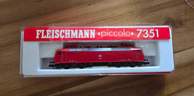 Fleischmann N piccolo Elektrolok BR 120 Deutsche Bahn Epoche IV rot 7351