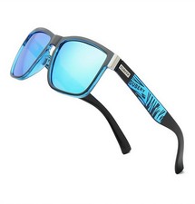 Polarized Square Sunglasses Men Women UV400 Blue Mirror Lens Driving Sport Shade