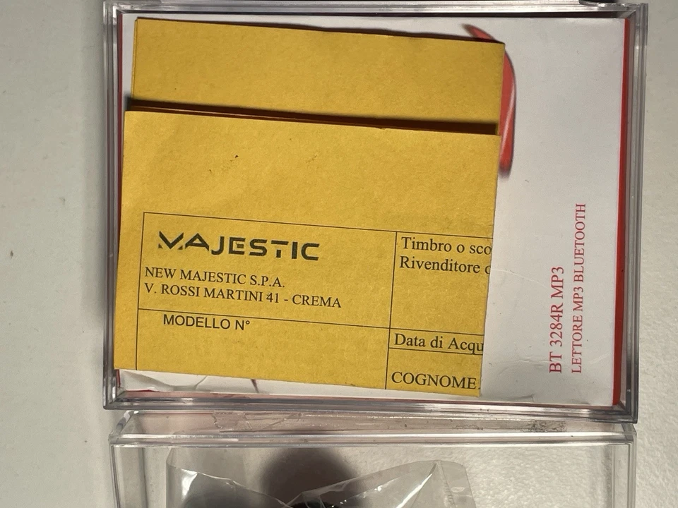 MP3 Lettore Portatile -  con Supporto A Scheda SD (non Inclusa - Immagine 4 di 4