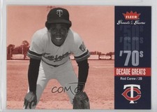 2006 Fleer Greats of the Game Decade Greats Rod Carew #DEC-RO HOF 0b5