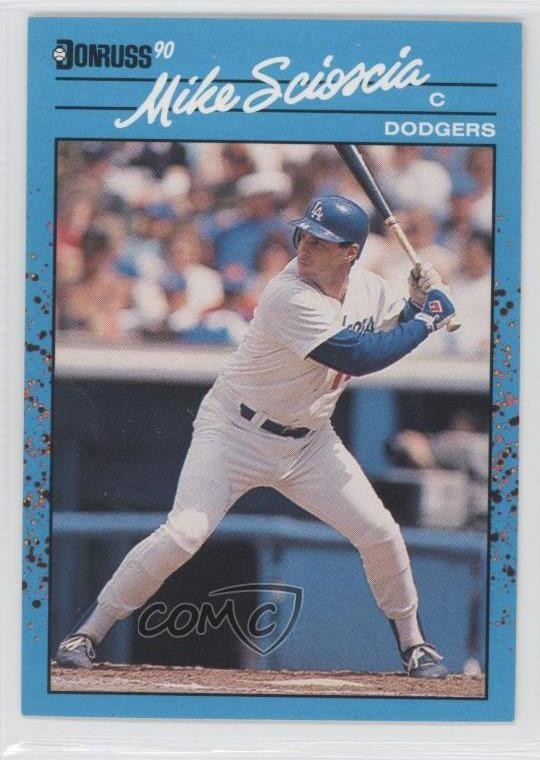 1990 Donruss Best of the National League Mike Scioscia #5 0a2