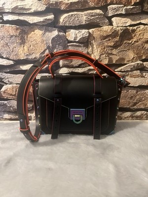 Michael Kors Manhattan Leder-Schultertasche - Schwarz