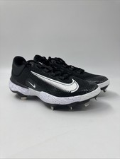 Nike Alpha Huarache Elite 4 Low Baseball Cleats Black DJ6521-003 Men  s Size 9