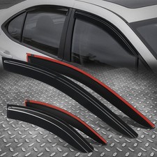 Tape-on For 22-26 Subaru Wrx Sedan Window Visor Vent Sun Rain Guard Deflector