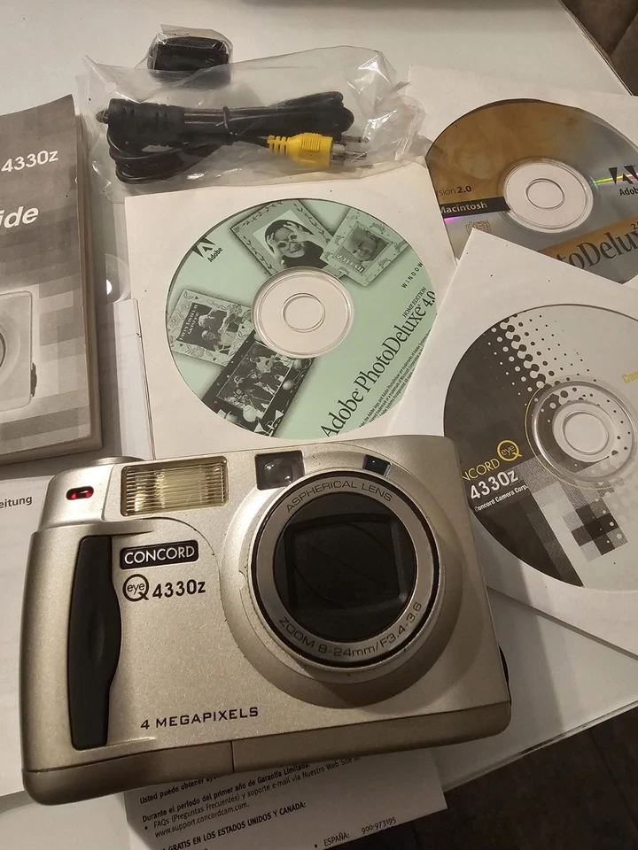 CONCORD 4330z  4 Megapixels Digital Camera - Bild 2 von 4