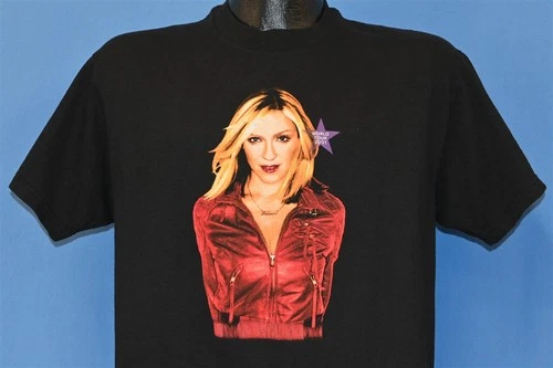 Y2K MADONNA DROWNED WORLD TOUR POP DIVA MUSIC t 2000s vintage concert t-shirt, vintage, size M, single stitch, B+ condition