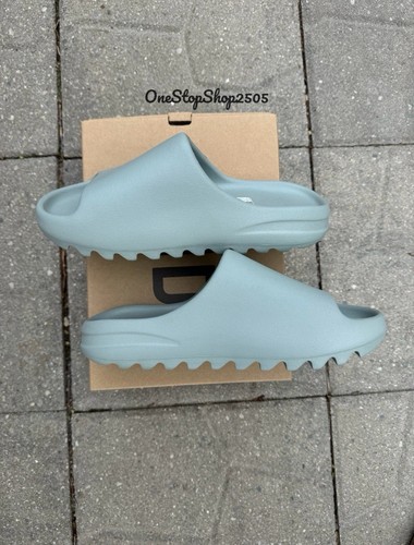 Adidas Yeezy “Salt” Sandal Slides Size 12 - Picture 2 of 4