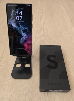 Samsung Galaxy S22 Ultra SM-S908B/DS - 512GB  Phantom Black