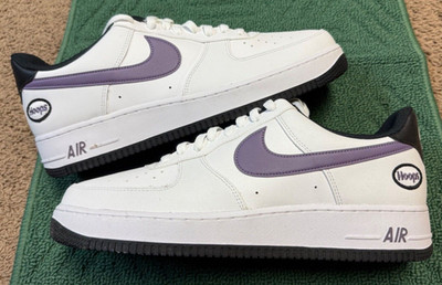 Nike Air Force 1 '07 LV8 Hoops White Canyon Purple Mens Size 13 Shoes DH7440-100