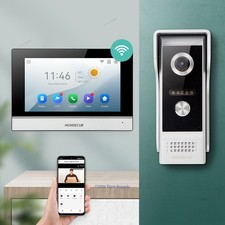 Wired 7" Color Video Door Phone Doorbell Intercom Security System With 1 Monitor