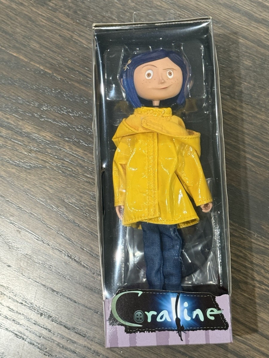 Neca Coraline Raincoat Coraline Bendy Doll Coraline Coraline In