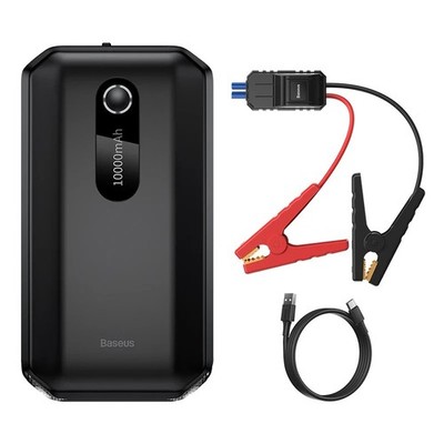 Baseus 1000A Auto Starthilfe Pack 10000mAh Powerbank 12V Ladegerät Booster UK