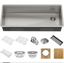 Kraus KWU120-45 Kore 2-Tier Workstation 45-inch Undermount 16 ACCESSORIES ONLY 