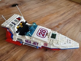 Vintage 1993 LEGO Model Team 5521 Sea Jet - 100% complete w/instructions Germany