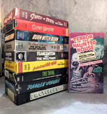 Classic horror VHS lot. Terror In the Haunted House, Bela Lugosi, Lon Chaney Classic horror VHS lot. Terror In the Haunted House, Bela Lugosi, Lon Chaney