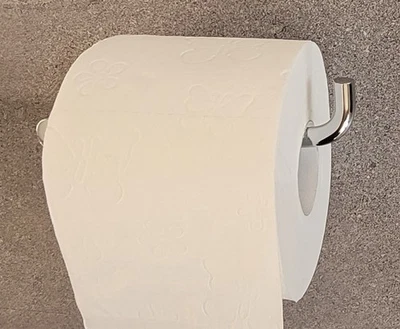 Atlantic Chrome Support Papier Toilette Sans Couvercle (10.06425) Métal Chromé - Photo 1/4