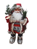 Weihnachtsmann Groß 81 Cm Weihnachten Norweger Santa GlöCkchen Stand DHL