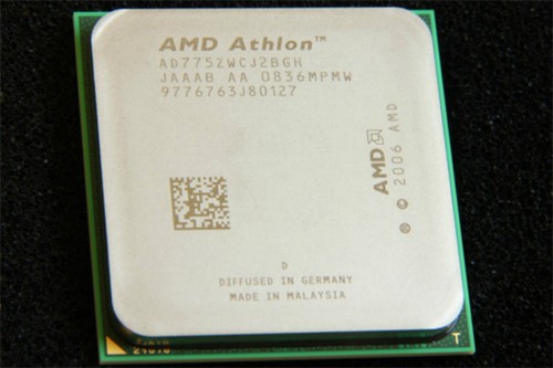 AMD CPU Athlon X2-7750 2.7GHz Socket AM2/ AM2+ Black Edition ADZ775ZWC2BGH - 第 1/2 張圖片