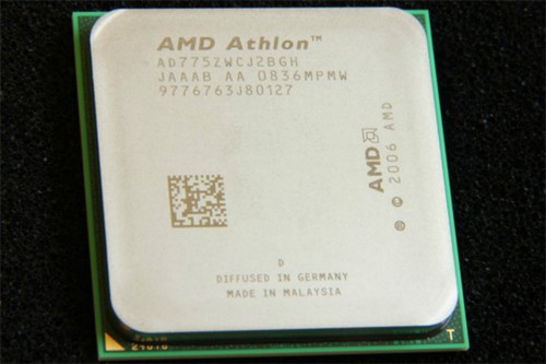 CPU AMD Athlon X2-7750 2,7 GHz socket AM2/AM2+ édition noire ADZ775ZWC2BGH - Photo 1 sur 2