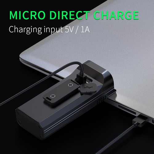 LED Bike Light USB Rechargeable Bicycle Front Headlight Waterproof Super Bright - Picture 10 of 23