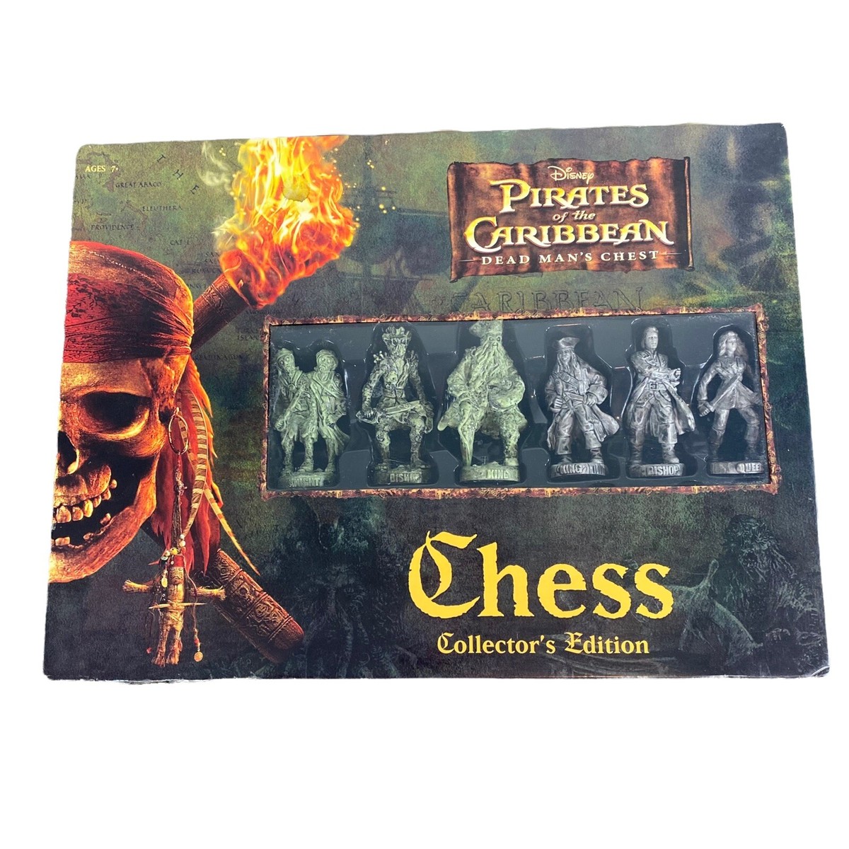 Disney Pirates of the Caribbean Dead Man's Chest Chess Set