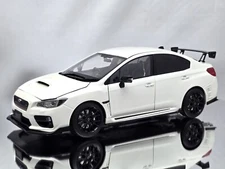 Sunstar Subaru Impreza WRX STi S207 NBR Challenge Package White Pearl 1:18
