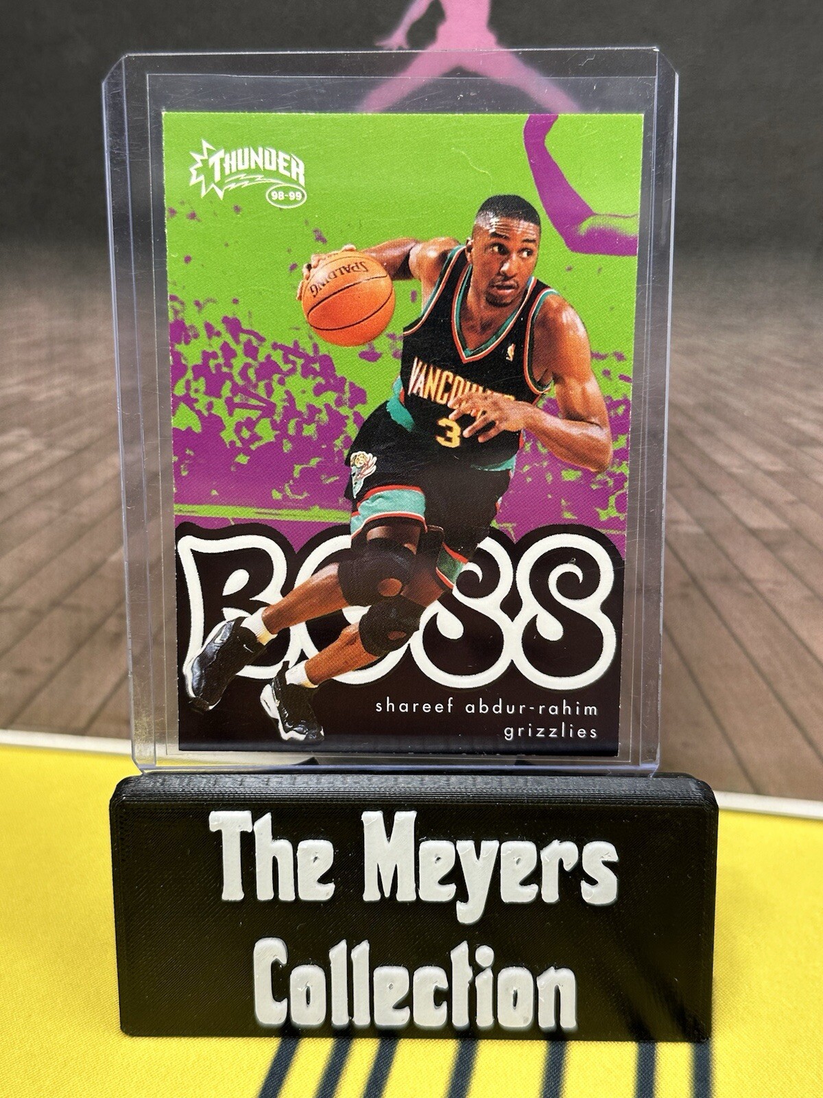 1998-99 Skybox Thunder Shareef Abdur-Rahim Boss #1💎🔥💎