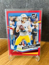 2023 Panini Donruss #158 Justin Herbert Press Proof Red Chargers