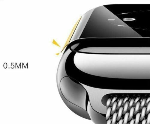 Apple Watch Series 4 5 6 iWatch 40 44mm Perfect Fit Screen Protector Case - Picture 3 of 16