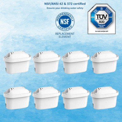 Waterdrop Filterkartuschen, Ersatz für Brita  Maxtra+  Plus, Maxtra Pro  (8)