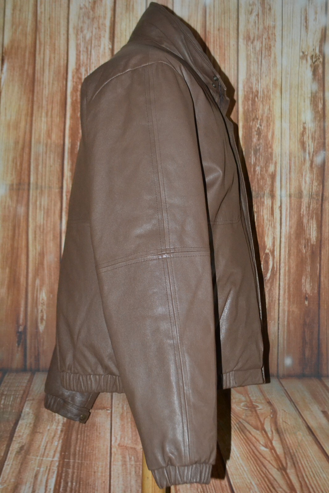 Eddie Bauer Men Brown Heavyweight Goose Down Insu… - image 5