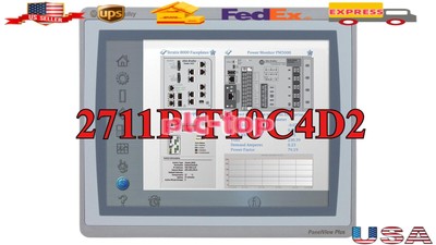 2711P-T10C4D2 Panelview Plus 1000 Operator Interface Panel 2711PT10C4D20 new!