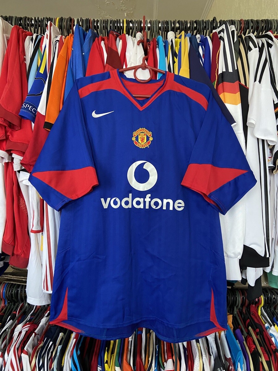 MANCHESTER UNITED 2005 2006 AWAY FOOTBAL SHIRT SOCCER JERSEY