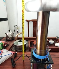 High-power Tesla coil induction arc music Tesla coil pulse high voltage 220V