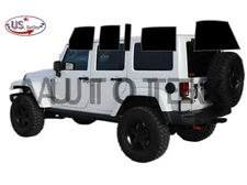 PreCut All Sides Window Film For Jeep Wrangler 4dr Unlimited 2011-17 Glass Tint