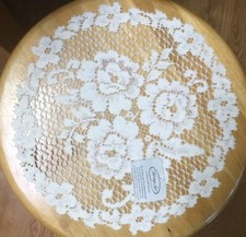 Lot Of 3 HERITAGE LACE Table Runner Ecru Victorian Rose Table Runner Doilies