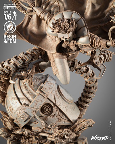 Jubiläumsfigur 3D gedruckt, Marvel X-MenStatue, unbemalt - Bild 3 von 7