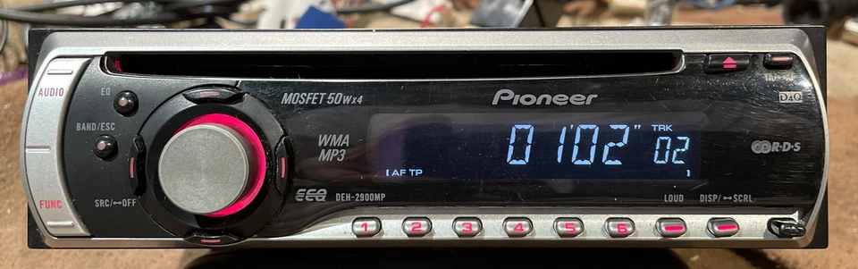 Pioneer DEH-2900MP Autoradio RDS CD MP3 WMA 50WX4 Geprüft Funktionsfähig - Bild 3 von 4