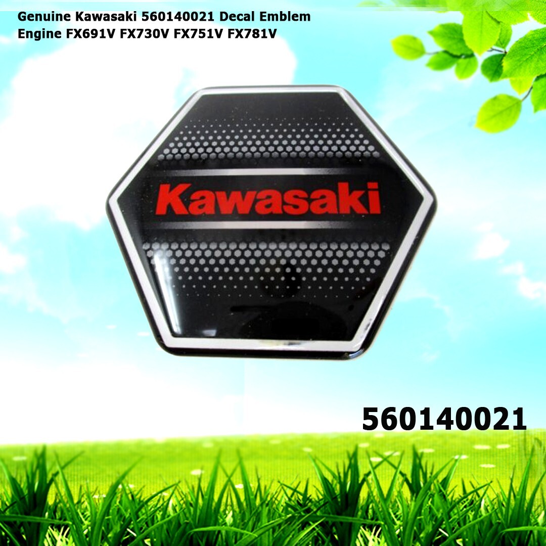 Genuine Kawasaki 560140021 Decal Emblem Engine FX691V FX730V