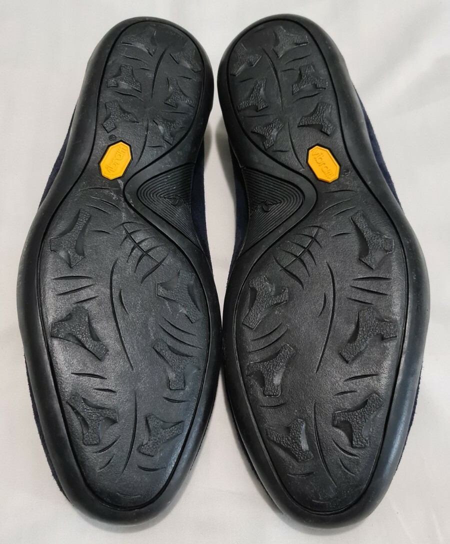 Harrys Of London Basel kudu Suede Penny Loafers Midnight  display picture 2