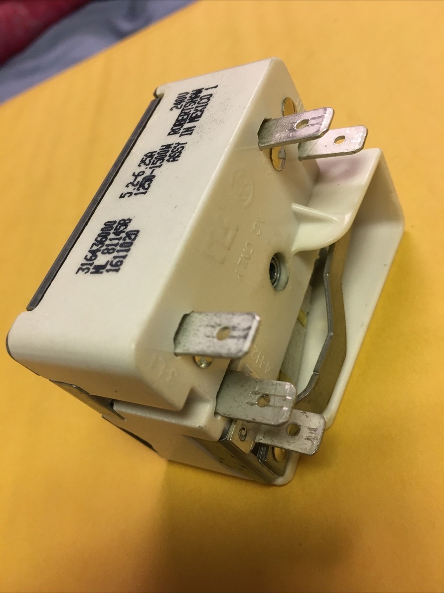 316436001 Interruptor de control de quemador de superficie compatible con Frigidaire, para Kenmore Range Surface Element Control Switch 8 pulgadas, Reemplazar para: 316436001 316021501 AP3885460