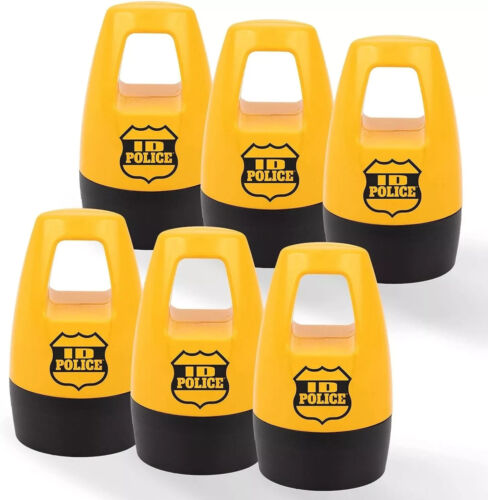 6 pack of ID Police Identity Theft Protection Roller Stamp, As Seen on TV Police