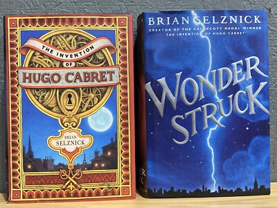 The Invention Of Hugo Cabret  And Wonderstruck Brian Selznick 1st Editions