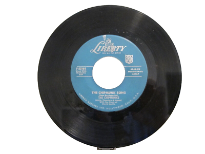 45 RECORD - DAVID SEVILLE & THE CHIPMUNKS - THE CHIPMUNK