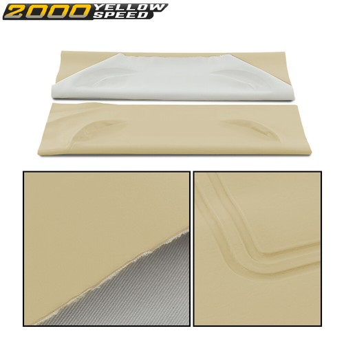 Fit For PRE-2000 DS Golf Cart 1982-2000 3X Club Car Front Seat Cover PU Leather - Picture 7 of 12