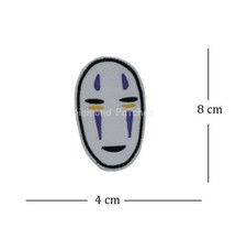 Noface embroidery patch iron sew on movie comic fashion badge cartoon