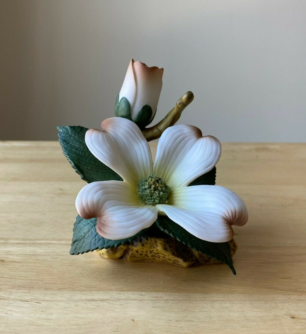 ANDREA BY SADEK ANDREA'S FLOWERS Hand Painted Porcelain Dogwood