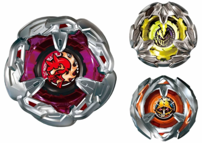 BEEDEN ノベルティ5点セット In Stock) Takara Tomy Beyblade X Booster BX-21 Hells Chain Deck