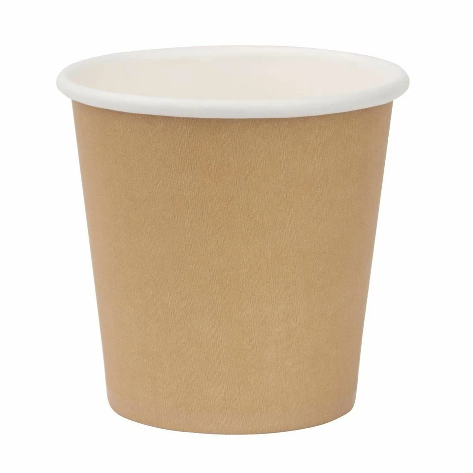 Fiesta Disposable Espresso Cups with Single Walls - Recyclable